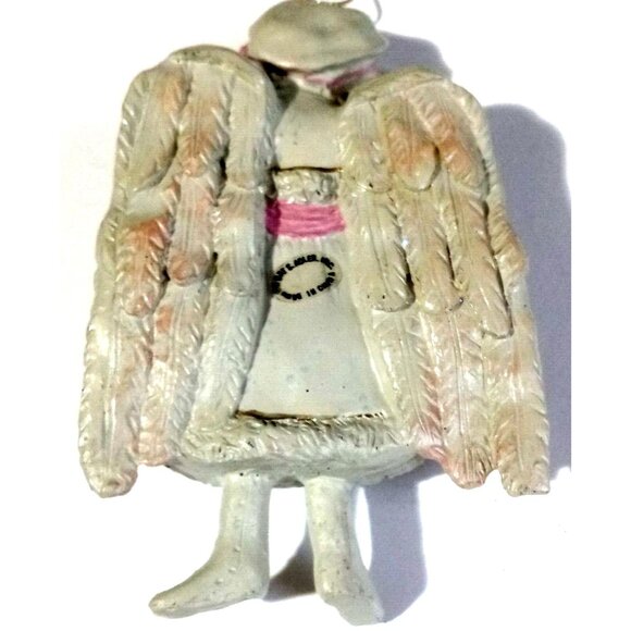 Kurt Adler Snow Angel Ornament Hanging Victorian Christmas Spiritual Tree Unique - Picture 4 of 6